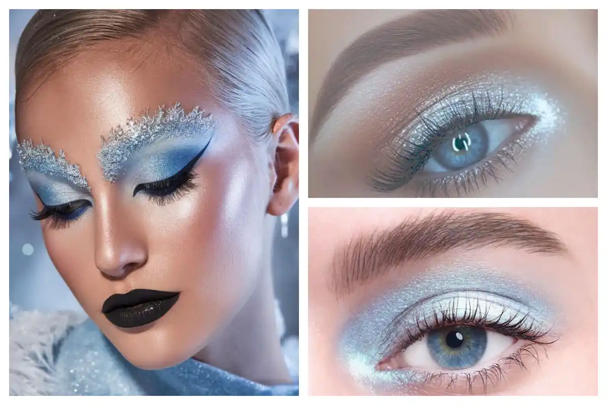 سایه چشم یخی؛ همون رنگ خنک و برقدار که نگاهت رو خاص و خیرهکننده میکنه!