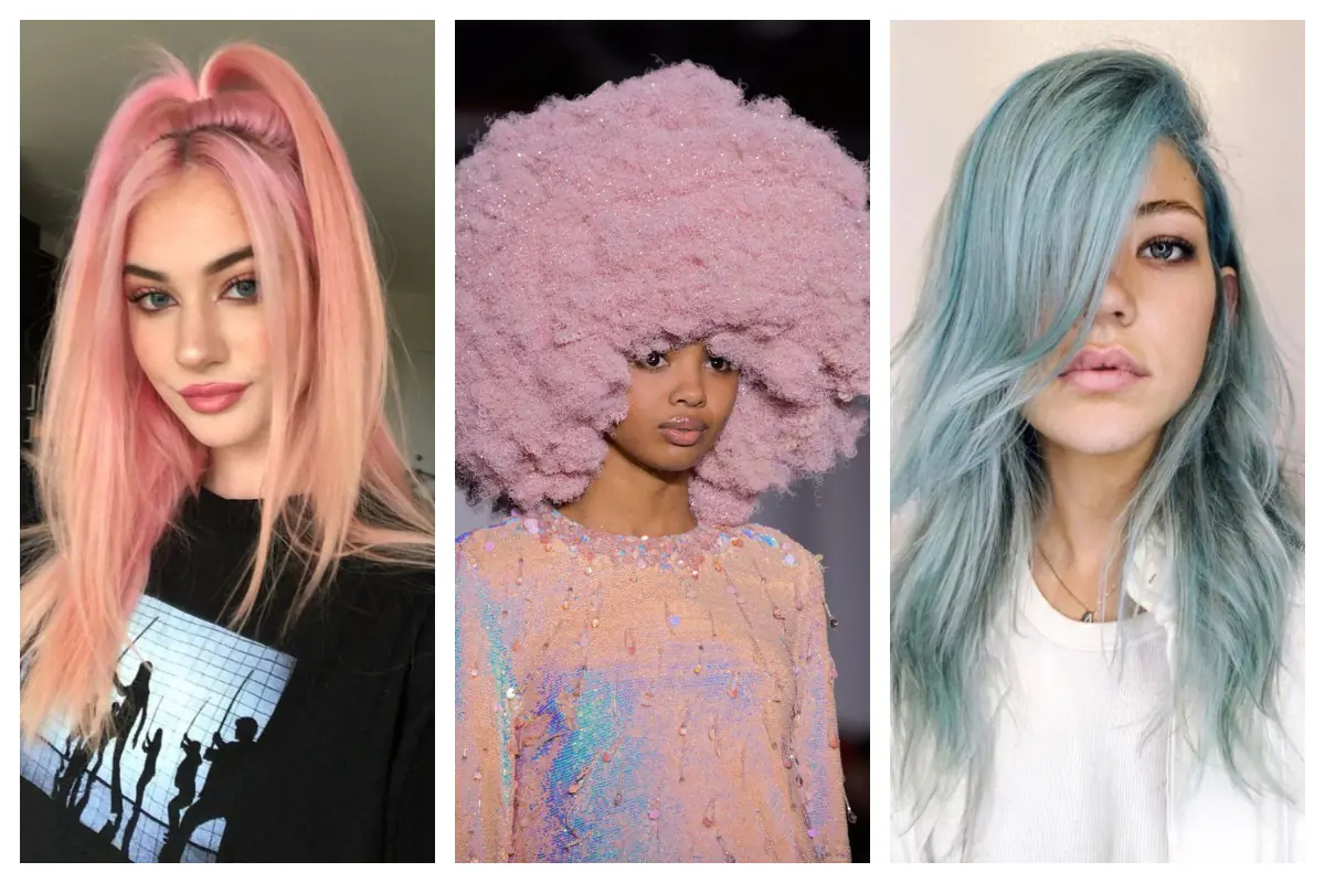 انواع رنگ مو فانتزی؛ صورتی پاستیلی، بنفش یاسی، آبی اقیانوسی… دیگه پری دریایی شدی!