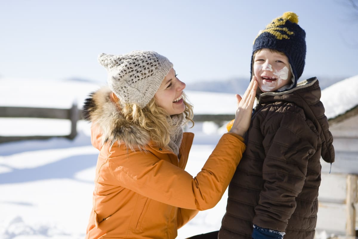 ضدافتاب در زمستان